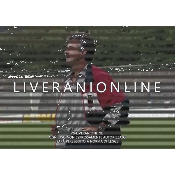 14-09-1997 COMO CAMPIONATO DI CALCIO SERIE C1 COMO-LUMEZZANE 1-1 NELLA FOTO ELIO GUSTINETTI ALLENATORE LUMEZZANE CALCIO AG ALDO LIVERANI SAS