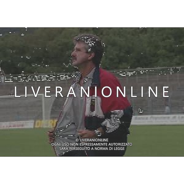 14-09-1997 COMO CAMPIONATO DI CALCIO SERIE C1 COMO-LUMEZZANE 1-1 NELLA FOTO ELIO GUSTINETTI ALLENATORE LUMEZZANE CALCIO AG ALDO LIVERANI SAS
