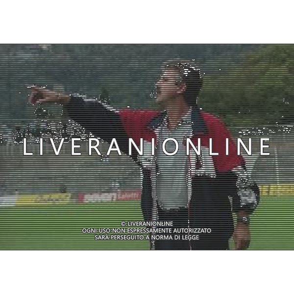 14-09-1997 COMO CAMPIONATO DI CALCIO SERIE C1 COMO-LUMEZZANE 1-1 NELLA FOTO ELIO GUSTINETTI ALLENATORE LUMEZZANE CALCIO AG ALDO LIVERANI SAS