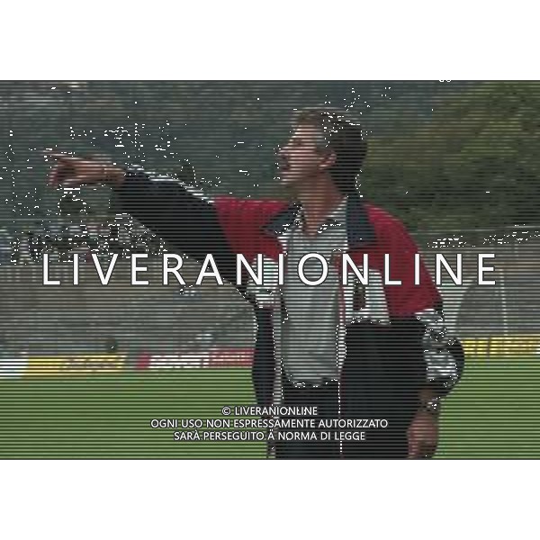 14-09-1997 COMO CAMPIONATO DI CALCIO SERIE C1 COMO-LUMEZZANE 1-1 NELLA FOTO ELIO GUSTINETTI ALLENATORE LUMEZZANE CALCIO AG ALDO LIVERANI SAS