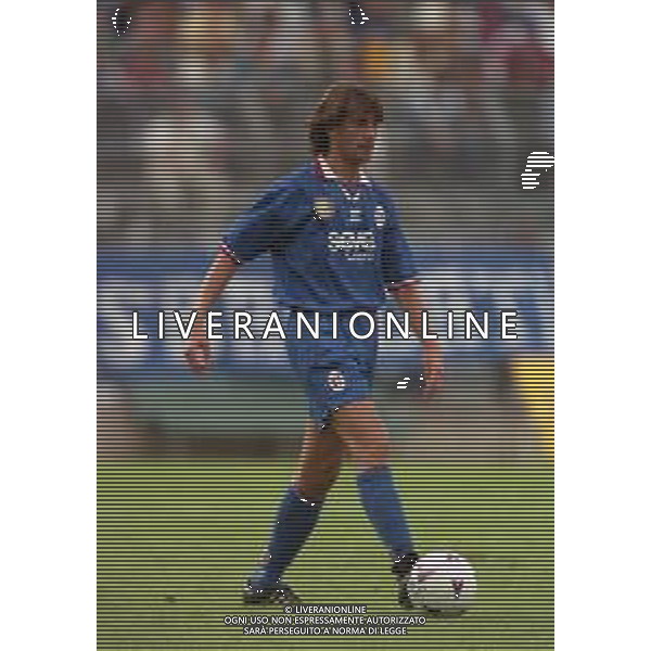 14-09-1997 COMO CAMPIONATO DI CALCIO SERIE C1 COMO-LUMEZZANE 1-1 NELLA FOTO GABRIELE BARALDI AG ALDO LIVERANI SAS