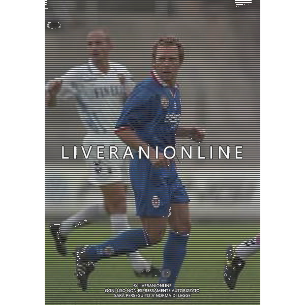 14-09-1997 COMO CAMPIONATO DI CALCIO SERIE C1 COMO-LUMEZZANE 1-1 NELLA FOTO LUCA CECCONI AG ALDO LIVERANI SAS