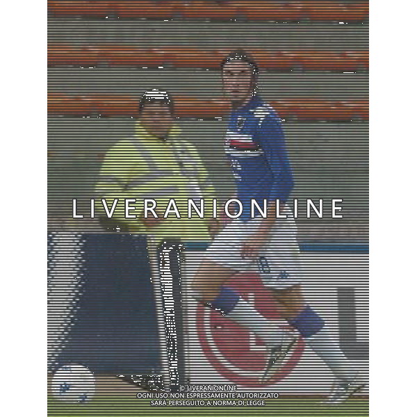 GENOVA 03/10/05 COPPA UEFA 2005 SAMPDORIA-STEAUA BUCAREST NELLA FOTO BONAZZOLI EMILIANO PH GIGI ARCAINI/AG.ALDO LIVERANI