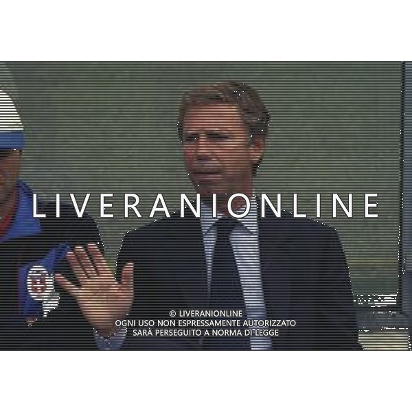 14-09-1997 COMO CAMPIONATO DI CALCIO SERIE C1 COMO-LUMEZZANE 1-1 NELLA FOTO ENRICO PREZIOSI PRESIDENTE COMO CALCIO AG ALDO LIVERANI SAS