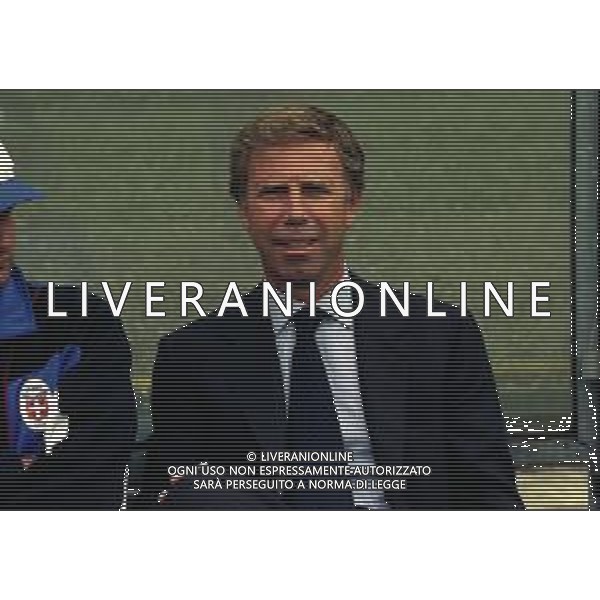 14-09-1997 COMO CAMPIONATO DI CALCIO SERIE C1 COMO-LUMEZZANE 1-1 NELLA FOTO ENRICO PREZIOSI PRESIDENTE COMO CALCIO AG ALDO LIVERANI SAS