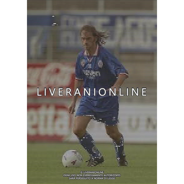 14-09-1997 COMO CAMPIONATO DI CALCIO SERIE C1 COMO-LUMEZZANE 1-1 NELLA FOTO STEFANO DE AGOSTINI AG ALDO LIVERANI SAS