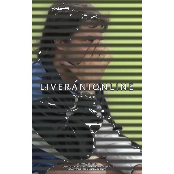 14-09-1997 COMO CAMPIONATO DI CALCIO SERIE C1 COMO-LUMEZZANE 1-1 NELLA FOTO MARIO BERETTA ALLENATORE COMO CALCIO AG ALDO LIVERANI SAS