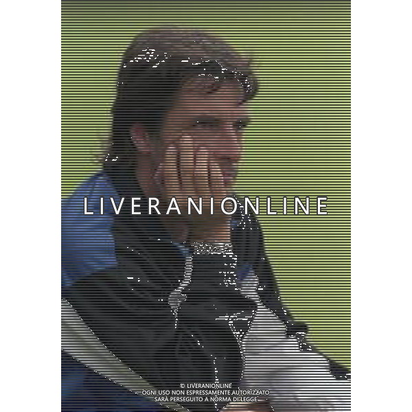 14-09-1997 COMO CAMPIONATO DI CALCIO SERIE C1 COMO-LUMEZZANE 1-1 NELLA FOTO MARIO BERETTA ALLENATORE COMO CALCIO AG ALDO LIVERANI SAS