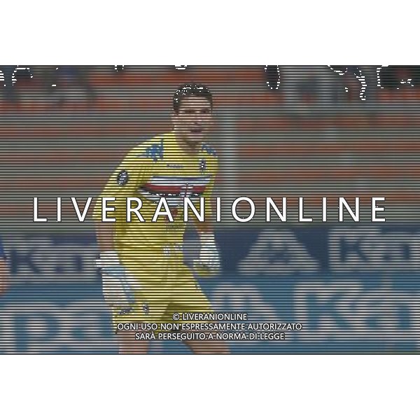 GENOVA 03/10/05 COPPA UEFA 2005 SAMPDORIA-STEAUA BUCAREST NELLA FOTO CASTELLAZZI LUCA PH GIGI ARCAINI/AG.ALDO LIVERANI