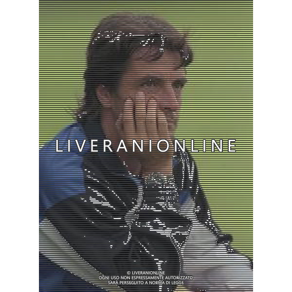 14-09-1997 COMO CAMPIONATO DI CALCIO SERIE C1 COMO-LUMEZZANE 1-1 NELLA FOTO MARIO BERETTA ALLENATORE COMO CALCIO AG ALDO LIVERANI SAS