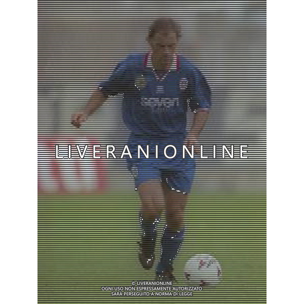 14-09-1997 COMO CAMPIONATO DI CALCIO SERIE C1 COMO-LUMEZZANE 1-1 NELLA FOTO STEFANO DE AGOSTINI AG ALDO LIVERANI SAS