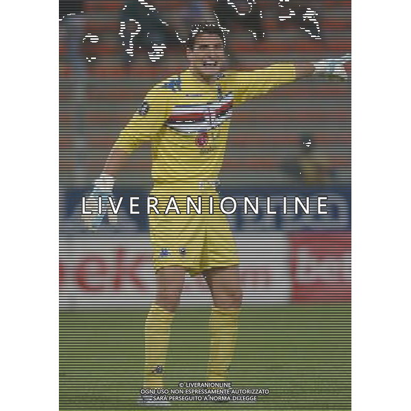 GENOVA 03/10/05 COPPA UEFA 2005 SAMPDORIA-STEAUA BUCAREST NELLA FOTO CASTELLAZZI LUCA PH GIGI ARCAINI/AG.ALDO LIVERANI
