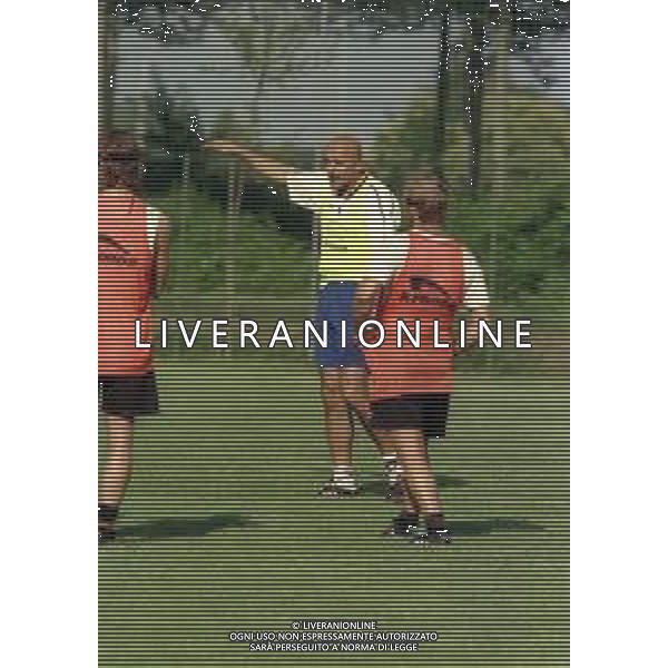 1999 ALLENAMENTO VENEZIA CALCIO NELLA FOTO LUCIANO SPALLETTI ALLENATORE VENEZIA CALCIO AG ALDO LIVERANI SAS