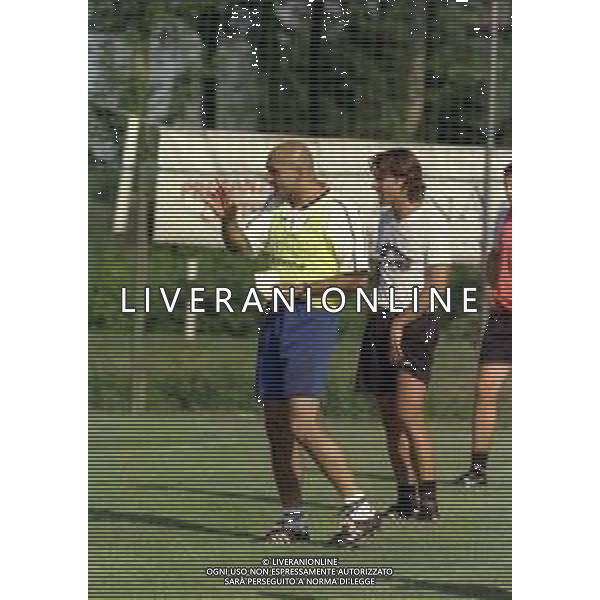 1999 ALLENAMENTO VENEZIA CALCIO NELLA FOTO LUCIANO SPALLETTI ALLENATORE VENEZIA CALCIO AG ALDO LIVERANI SAS