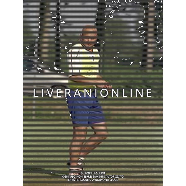 1999 ALLENAMENTO VENEZIA CALCIO NELLA FOTO LUCIANO SPALLETTI ALLENATORE VENEZIA CALCIO AG ALDO LIVERANI SAS