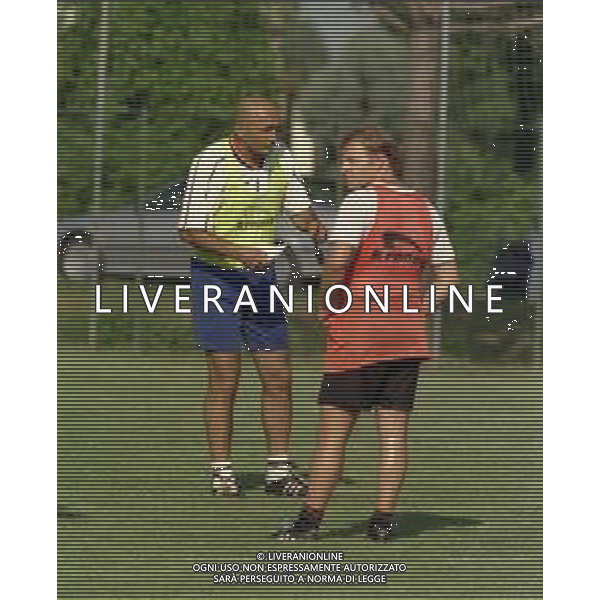 1999 ALLENAMENTO VENEZIA CALCIO NELLA FOTO LUCIANO SPALLETTI ALLENATORE VENEZIA CALCIO AG ALDO LIVERANI SAS
