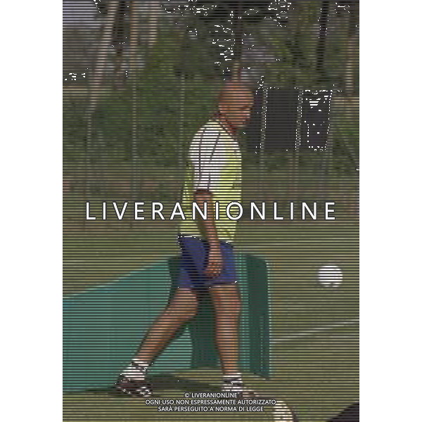 1999 ALLENAMENTO VENEZIA CALCIO NELLA FOTO LUCIANO SPALLETTI ALLENATORE VENEZIA CALCIO AG ALDO LIVERANI SAS
