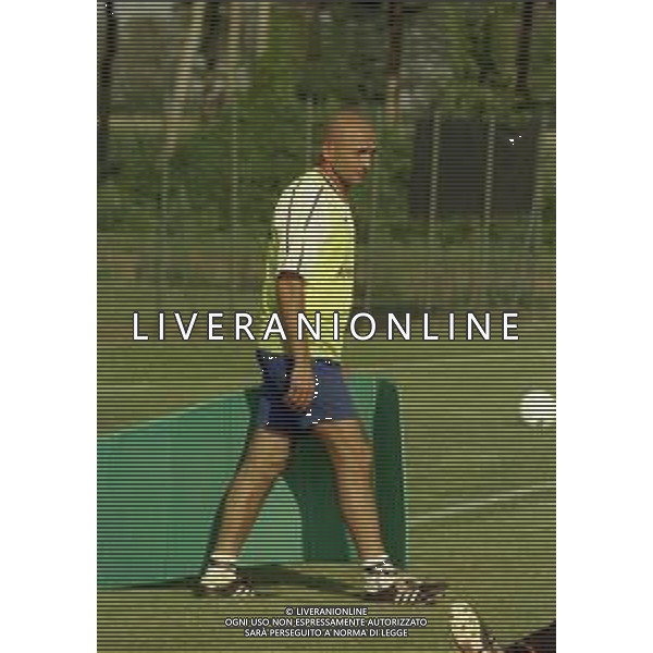 1999 ALLENAMENTO VENEZIA CALCIO NELLA FOTO LUCIANO SPALLETTI ALLENATORE VENEZIA CALCIO AG ALDO LIVERANI SAS