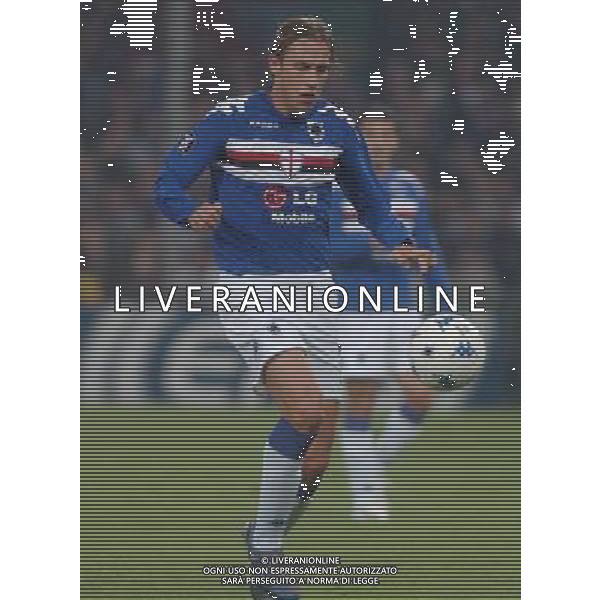 GENOVA 03/10/05 COPPA UEFA 2005 SAMPDORIA-STEAUA BUCAREST NELLA FOTO DALLA BONA SAMUELE PH GIGI ARCAINI/AG.ALDO LIVERANI