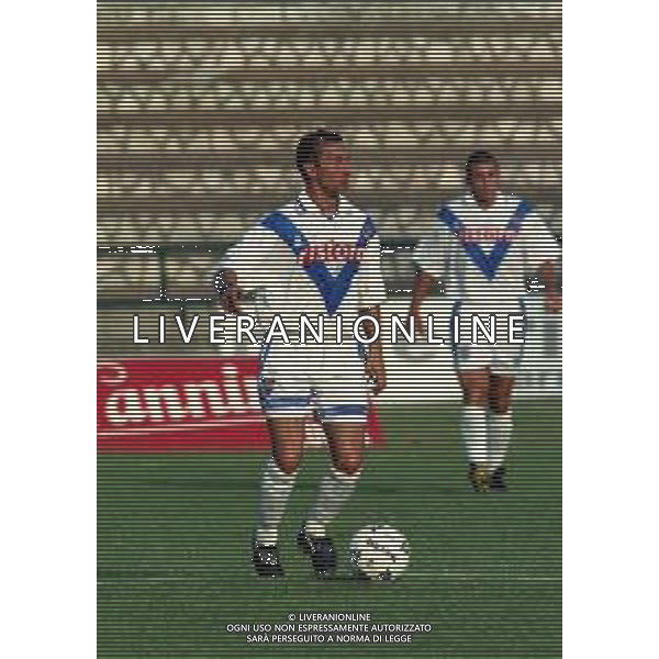 1998-1999 BRESCIA CALCIO NELLA FOTO CARMINE NUNZIATA AG ALDO LIVERANI SAS