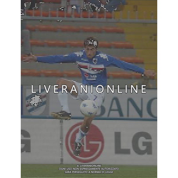 GENOVA 03/10/05 COPPA UEFA 2005 SAMPDORIA-STEAUA BUCAREST NELLA FOTO GASBARRONI ANDREA PH GIGI ARCAINI/AG.ALDO LIVERANI