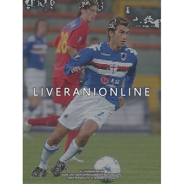 GENOVA 03/10/05 COPPA UEFA 2005 SAMPDORIA-STEAUA BUCAREST NELLA FOTO GASBARRONI ANDREA PH GIGI ARCAINI/AG.ALDO LIVERANI
