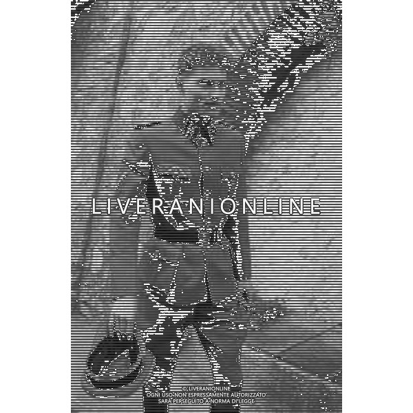 SET DEL FILM DOCUMENTARIO RAI \' IO E IL DUCE\' DIRETTO DAL REGISTA ALBERTO NEGRIN NEL 1984 NELLA FOTO LE RIPRESE AG ALDO LIVERANI SAS