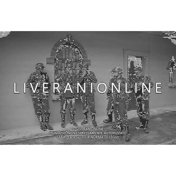 SET DEL FILM DOCUMENTARIO RAI \' IO E IL DUCE\' DIRETTO DAL REGISTA ALBERTO NEGRIN NEL 1984 NELLA FOTO LE RIPRESE AG ALDO LIVERANI SAS