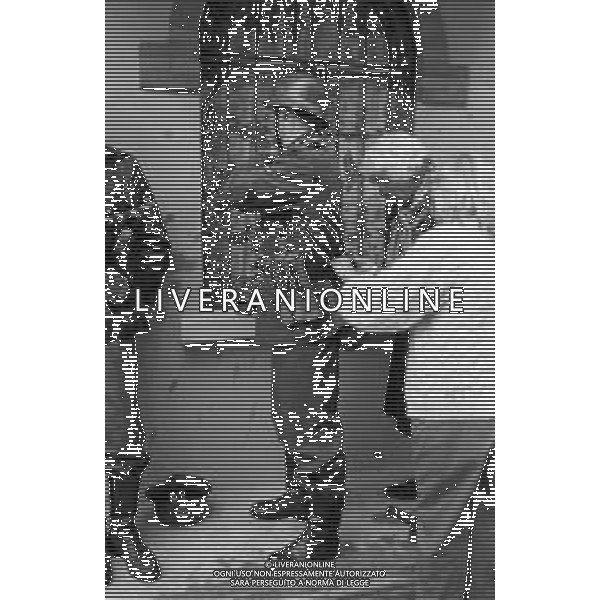 SET DEL FILM DOCUMENTARIO RAI \' IO E IL DUCE\' DIRETTO DAL REGISTA ALBERTO NEGRIN NEL 1984 NELLA FOTO LE RIPRESE AG ALDO LIVERANI SAS