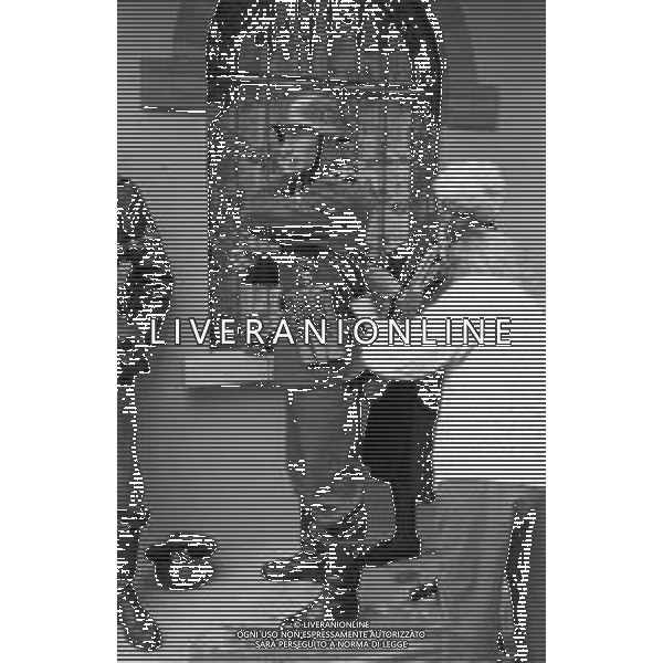 SET DEL FILM DOCUMENTARIO RAI \' IO E IL DUCE\' DIRETTO DAL REGISTA ALBERTO NEGRIN NEL 1984 NELLA FOTO LE RIPRESE AG ALDO LIVERANI SAS
