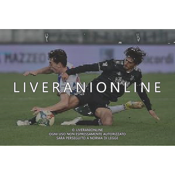 TVRG Davide Ferri (Pro Patria) e Tommaso Barbieri (Juventus Next Gen) Pro Patria vs Juventus Next Gen Busto Arsizio (VA) 19-11-2022 Stadio Carlo Speroni Campionato Serie C girone A - 14a giornata foto Roberto Garavaglia/ag. Aldo Liverani sas/ AGENZIA ALDO LIVERANI SAS