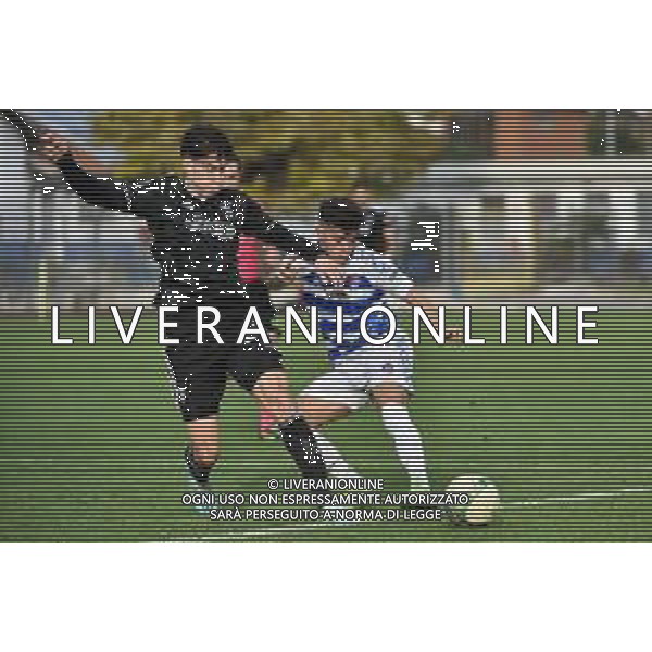 TVRG Matias Soule\' (Juventus Next Gen) e Angelo Ndrecka (Pro Patria) Pro Patria vs Juventus Next Gen Busto Arsizio (VA) 19-11-2022 Stadio Carlo Speroni Campionato Serie C girone A - 14a giornata foto Roberto Garavaglia/ag. Aldo Liverani sas/ AGENZIA ALDO LIVERANI SAS