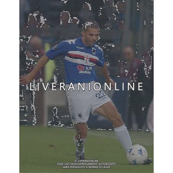 GENOVA 03/10/05 COPPA UEFA 2005 SAMPDORIA-STEAUA BUCAREST NELLA FOTO TONETTO MAX PH GIGI ARCAINI/AG.ALDO LIVERANI