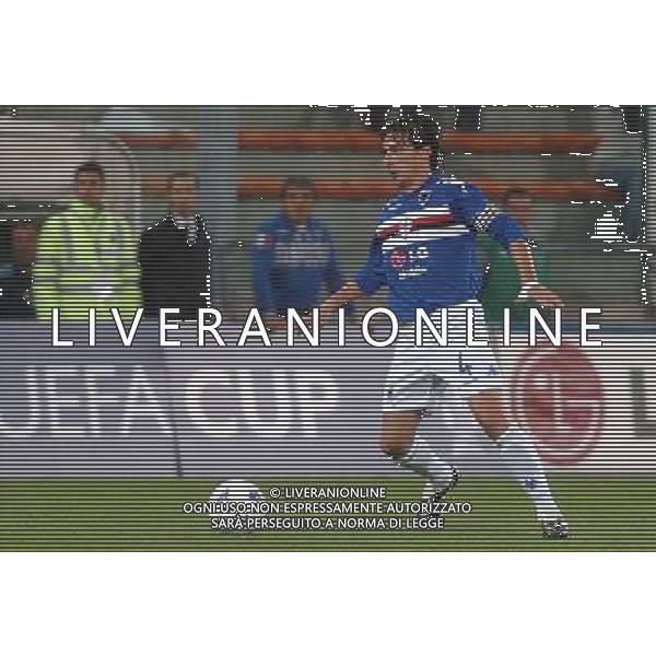 GENOVA 03/10/05 COPPA UEFA 2005 SAMPDORIA-STEAUA BUCAREST NELLA FOTO VOLPI SERGIO PH GIGI ARCAINI/AG.ALDO LIVERANI