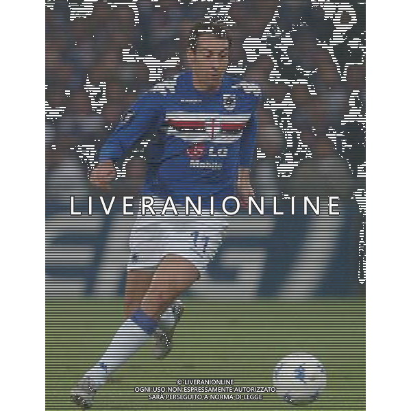GENOVA 03/10/05 COPPA UEFA 2005 SAMPDORIA-STEAUA BUCAREST NELLA FOTO ZAULI LAMBERTO PH GIGI ARCAINI/AG.ALDO LIVERANI