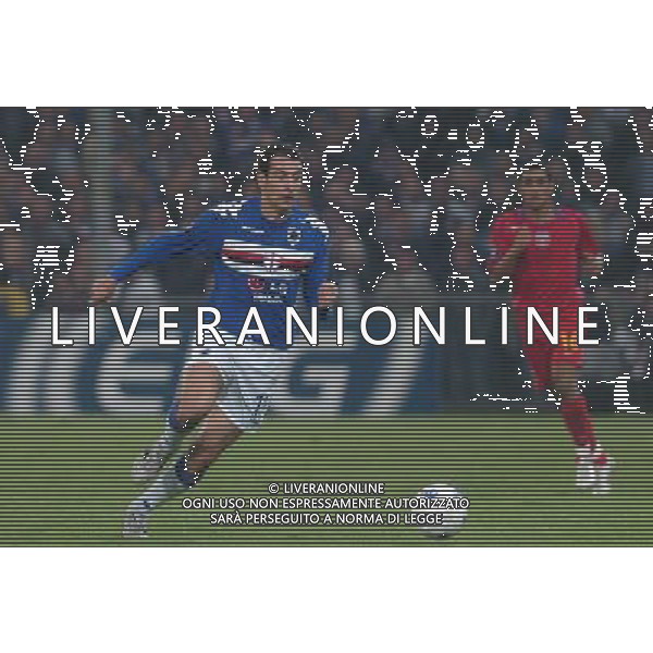 GENOVA 03/10/05 COPPA UEFA 2005 SAMPDORIA-STEAUA BUCAREST NELLA FOTO ZAULI LAMBERTO PH GIGI ARCAINI/AG.ALDO LIVERANI