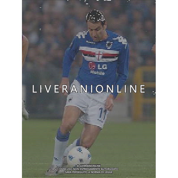 GENOVA 03/10/05 COPPA UEFA 2005 SAMPDORIA-STEAUA BUCAREST NELLA FOTO ZAULI LAMBERTO PH GIGI ARCAINI/AG.ALDO LIVERANI
