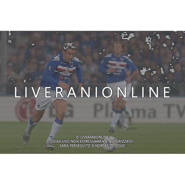 GENOVA 03/10/05 COPPA UEFA 2005 SAMPDORIA-STEAUA BUCAREST NELLA FOTO ZAULI LAMBERTO PH GIGI ARCAINI/AG.ALDO LIVERANI