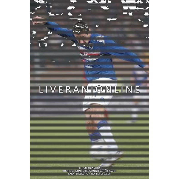 GENOVA 03/10/05 COPPA UEFA 2005 SAMPDORIA-STEAUA BUCAREST NELLA FOTO ZAULI LAMBERTO PH GIGI ARCAINI/AG.ALDO LIVERANI