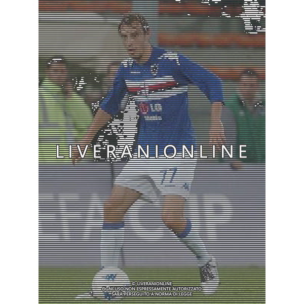 GENOVA 03/10/05 COPPA UEFA 2005 SAMPDORIA-STEAUA BUCAREST NELLA FOTO ZENONI CRISTIAN PH GIGI ARCAINI/AG.ALDO LIVERANI