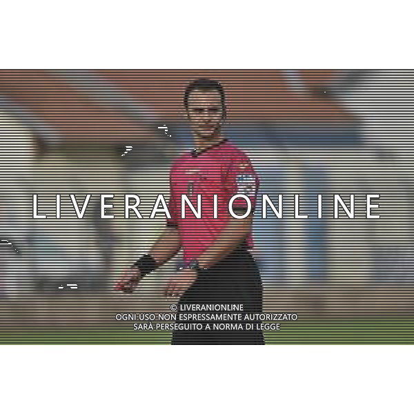 TVRG l\'arbitro Domenico Castellone di Napoli Pro Patria vs Juventus Next Gen Busto Arsizio (VA) 19-11-2022 Stadio Carlo Speroni Campionato Serie C girone A - 14a giornata foto Roberto Garavaglia/ag. Aldo Liverani sas