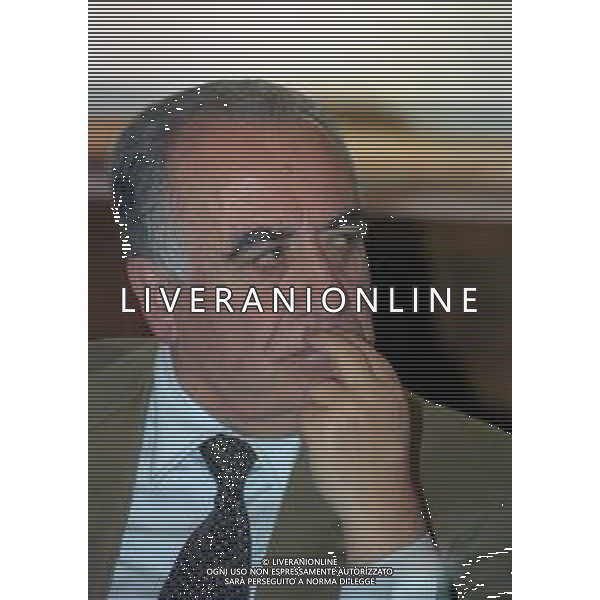RETROSPETTIVA FRANCO SENSI PRESIDENTE ROMA CALCIO NELLA FOTO FRANCO SENSI PRESIDENTE ROMA CALCIO NELL\'ANNO 1996 AG ALDO LIVERANI SAS 