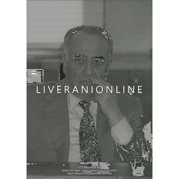RETROSPETTIVA FRANCO SENSI PRESIDENTE ROMA CALCIO NELLA FOTO FRANCO SENSI PRESIDENTE ROMA CALCIO NELL\'ANNO 1996 AG ALDO LIVERANI SAS 