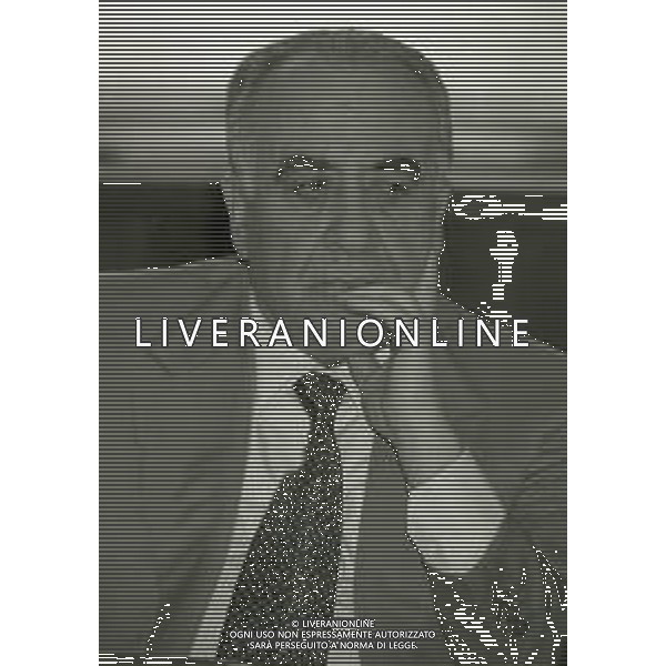 RETROSPETTIVA FRANCO SENSI PRESIDENTE ROMA CALCIO NELLA FOTO FRANCO SENSI PRESIDENTE ROMA CALCIO NELL\'ANNO 1996 AG ALDO LIVERANI SAS 