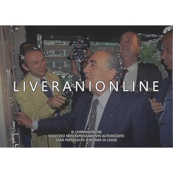 RETROSPETTIVA FRANCO SENSI PRESIDENTE ROMA CALCIO NELLA FOTO FRANCO SENSI PRESIDENTE ROMA CALCIO NELL\'ANNO 1996 A MILANO IN LEGA CALCIO AG ALDO LIVERANI SAS  