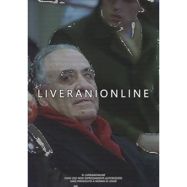 RETROSPETTIVA FRANCO SENSI PRESIDENTE ROMA CALCIO NELLA FOTO FRANCO SENSI PRESIDENTE ROMA CALCIO NELL\'ANNO 1997 A MILANO  AG ALDO LIVERANI SAS  