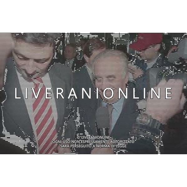 RETROSPETTIVA FRANCO SENSI PRESIDENTE ROMA CALCIO NELLA FOTO FRANCO SENSI PRESIDENTE ROMA CALCIO NELL\'ANNO 1998 A MILANO IN LEGA CALCIO AG ALDO LIVERANI SAS  
