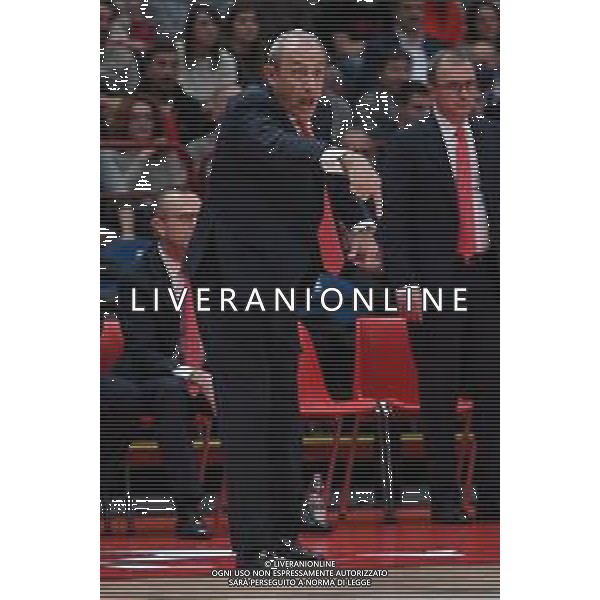 TVRG Ettore Messina allenatore Olimpia Milano EA7 Emporio Armani Milano vs Fenerbahce Beko Istanbul Assago (MI) 24-11-2022 Mediolanum Forum Turkish Airlines Euroleague 10a giornata regular season foto Roberto Garavaglia/ag. Aldo Liverani sas / AGENZIA ALDO LIVERANI SAS
