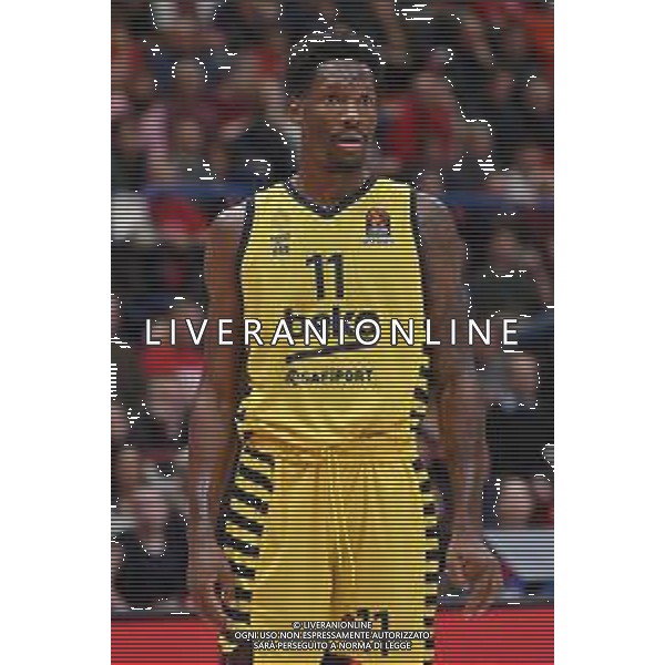 TVRG Nigel Hayes-Davis (Fenerbahce Istanbul) EA7 Emporio Armani Milano vs Fenerbahce Beko Istanbul Assago (MI) 24-11-2022 Mediolanum Forum Turkish Airlines Euroleague 10a giornata regular season foto Roberto Garavaglia/ag. Aldo Liverani sas / AGENZIA ALDO LIVERANI SAS