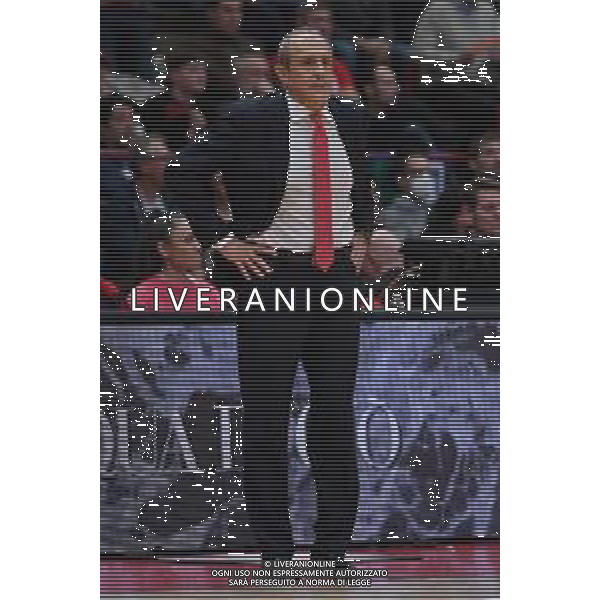 TVRG Ettore Messina allenatore Olimpia Milano EA7 Emporio Armani Milano vs Fenerbahce Beko Istanbul Assago (MI) 24-11-2022 Mediolanum Forum Turkish Airlines Euroleague 10a giornata regular season foto Roberto Garavaglia/ag. Aldo Liverani sas / AGENZIA ALDO LIVERANI SAS